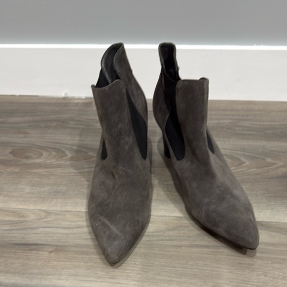Peter Kaiser Elegant Gray Women's Ankle Boots size 7 - Picture 1 of 10